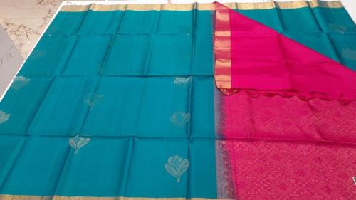 SOFT SILK SAREE WITH BLOUSE